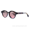 Custom Design Vintage Bevel Acetate Polarized Sunglasses